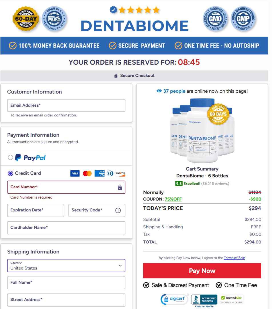 Ikaria Lean Belly Juice DentaBiome Order Page